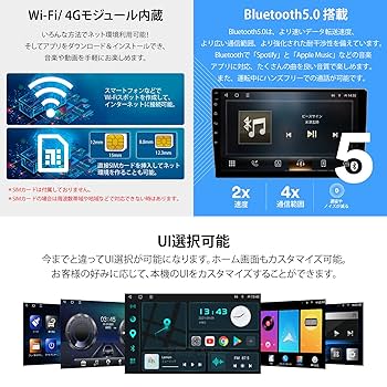 EONON Android 10インチ　カーナビ Amazon.co.jp: カーナビ EONON 2022年新機種 2din Android10